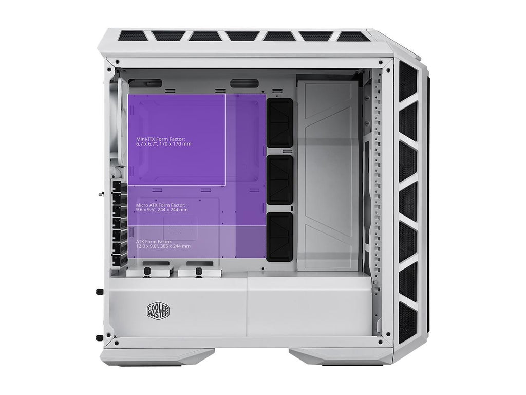 Cooler Master MasterCase H500P Mesh White ARGB