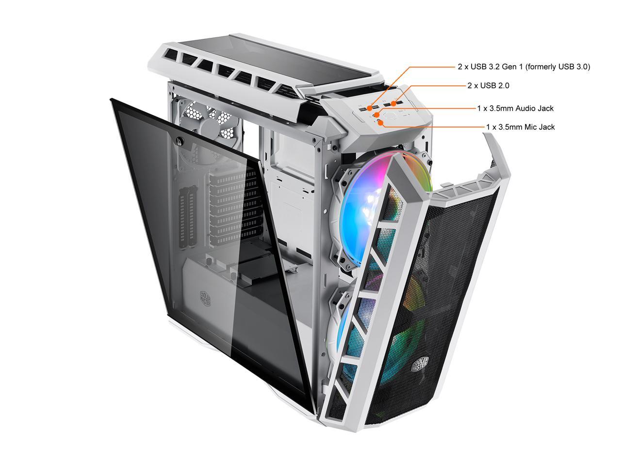 Cooler Master MasterCase H500P Mesh White ARGB