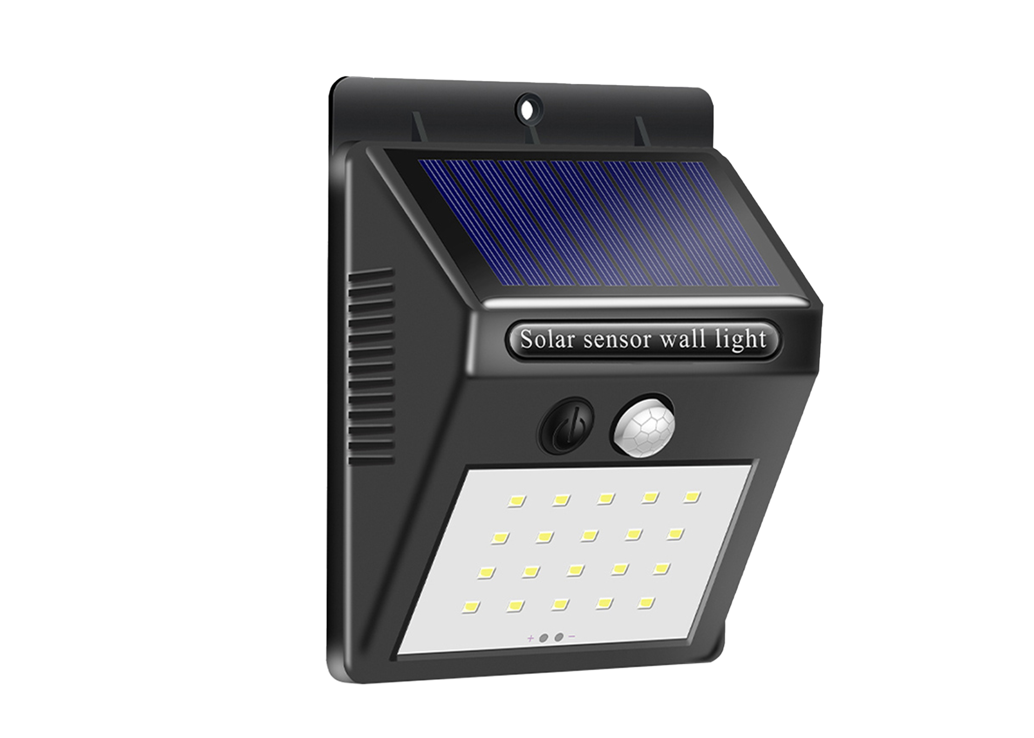 Solar sensor wall light