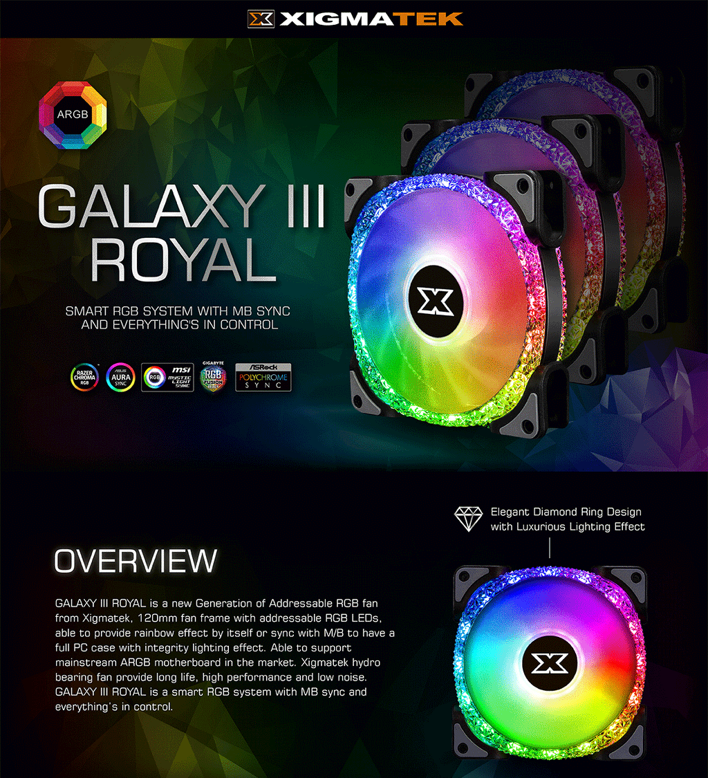 Xigmatek Galaxy III Royal