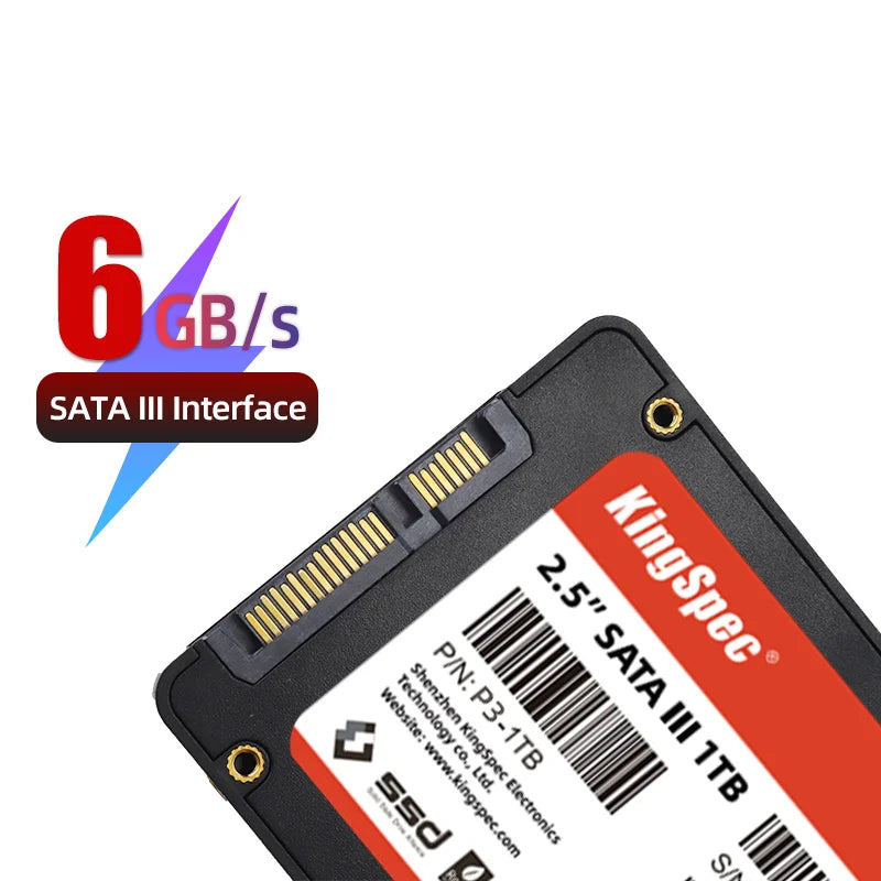 SSD Drive HDD 2.5 Hard Disk SSD 120GB 240GB 1TB 512GB 128GB 256GB HD SATA 4TB Disk Internal Hard Drive for Laptop PC KingSpec