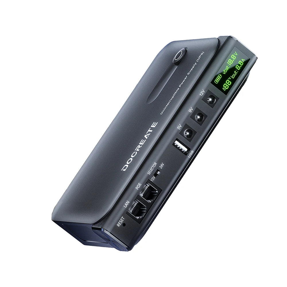 1018L 1036L Uninterruptible Power Supply DC UPS Battery Backup 5V 9V 12V 15V 24V UPS Power Supply Router Optical Modem