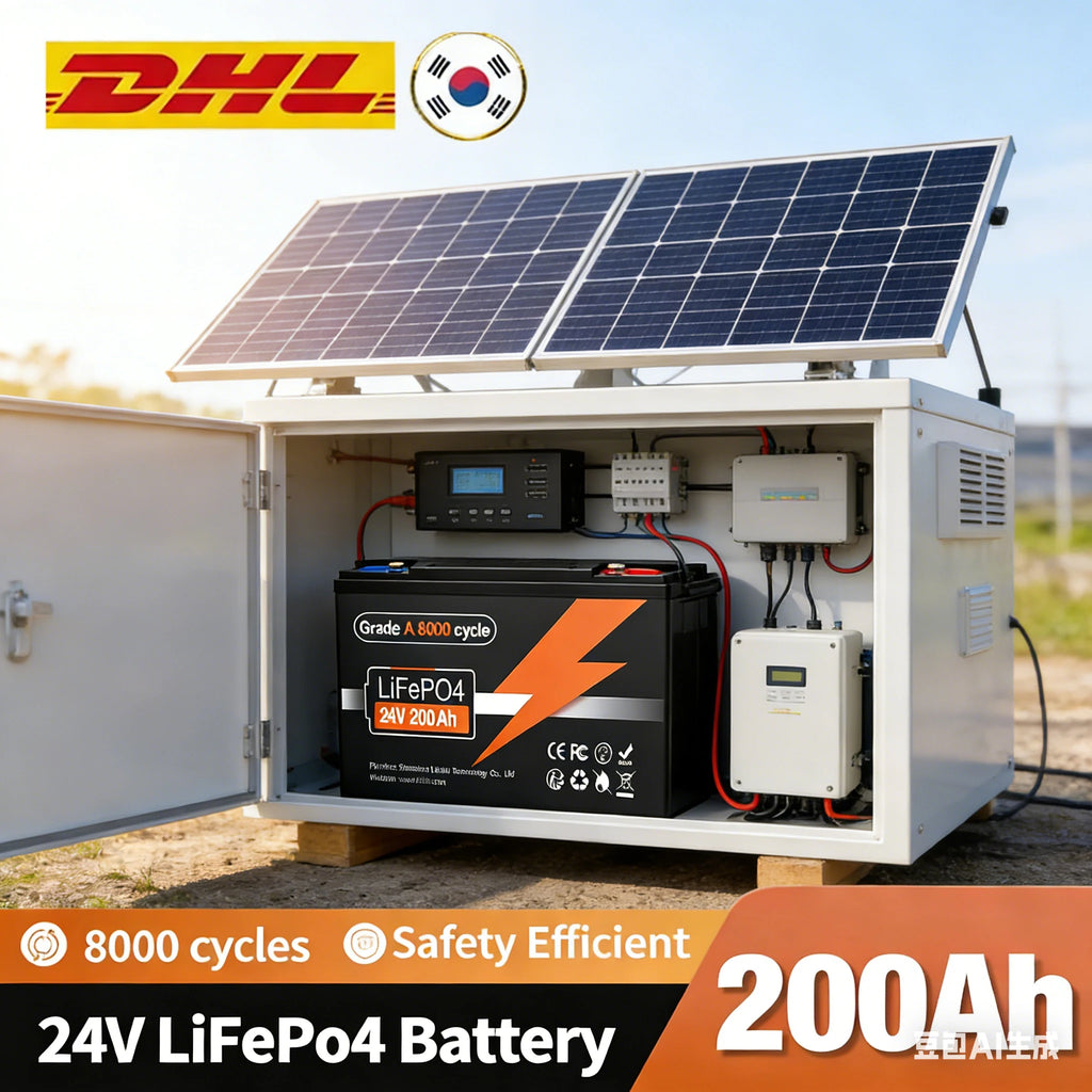 200Ah Lifepo4 Boat Solar System Battery