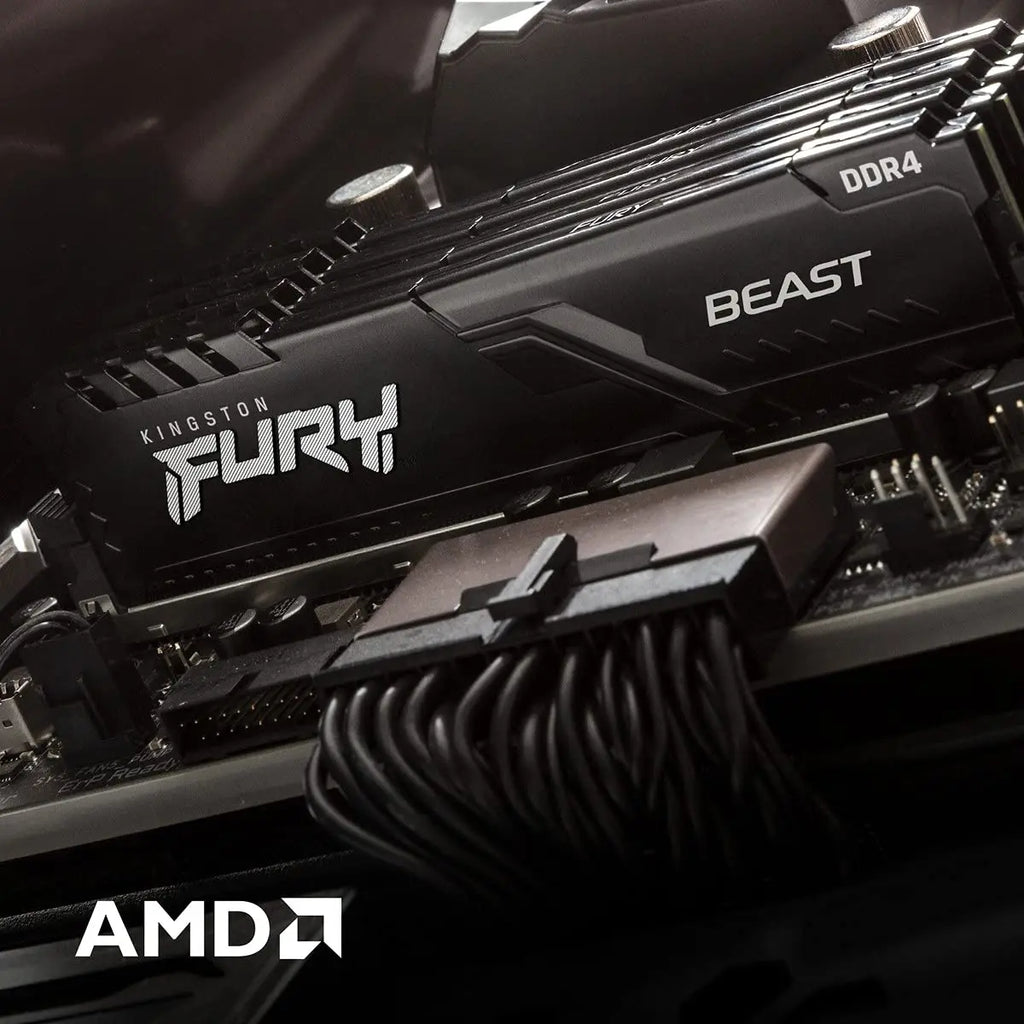 Kingston FURY Beast DDR4 Memory Module 8GB 16GB 32GB 3200MHz 3600MHz XMP2.0 Desktop AMD Intel CPU Motherboard Memory RAMs 288PIN
