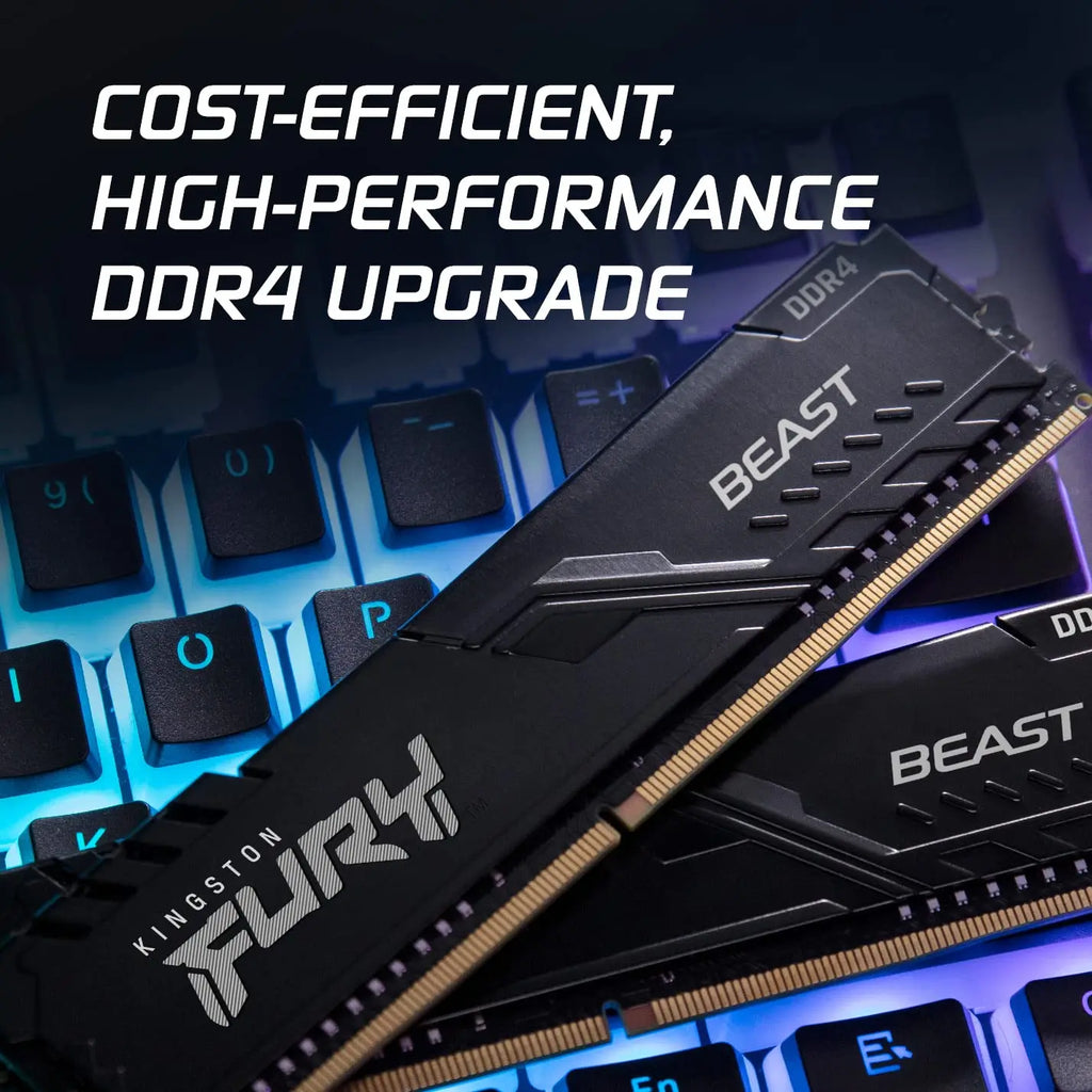 Kingston FURY Beast DDR4 Memory Module 8GB 16GB 32GB 3200MHz 3600MHz XMP2.0 Desktop AMD Intel CPU Motherboard Memory RAMs 288PIN