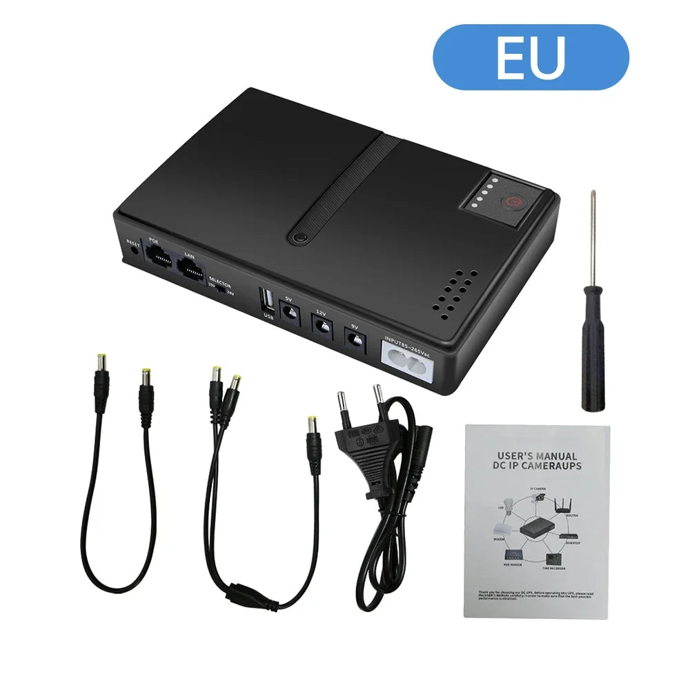 1018L 1036L Uninterruptible Power Supply DC UPS Battery Backup 5V 9V 12V 15V 24V UPS Power Supply Router Optical Modem
