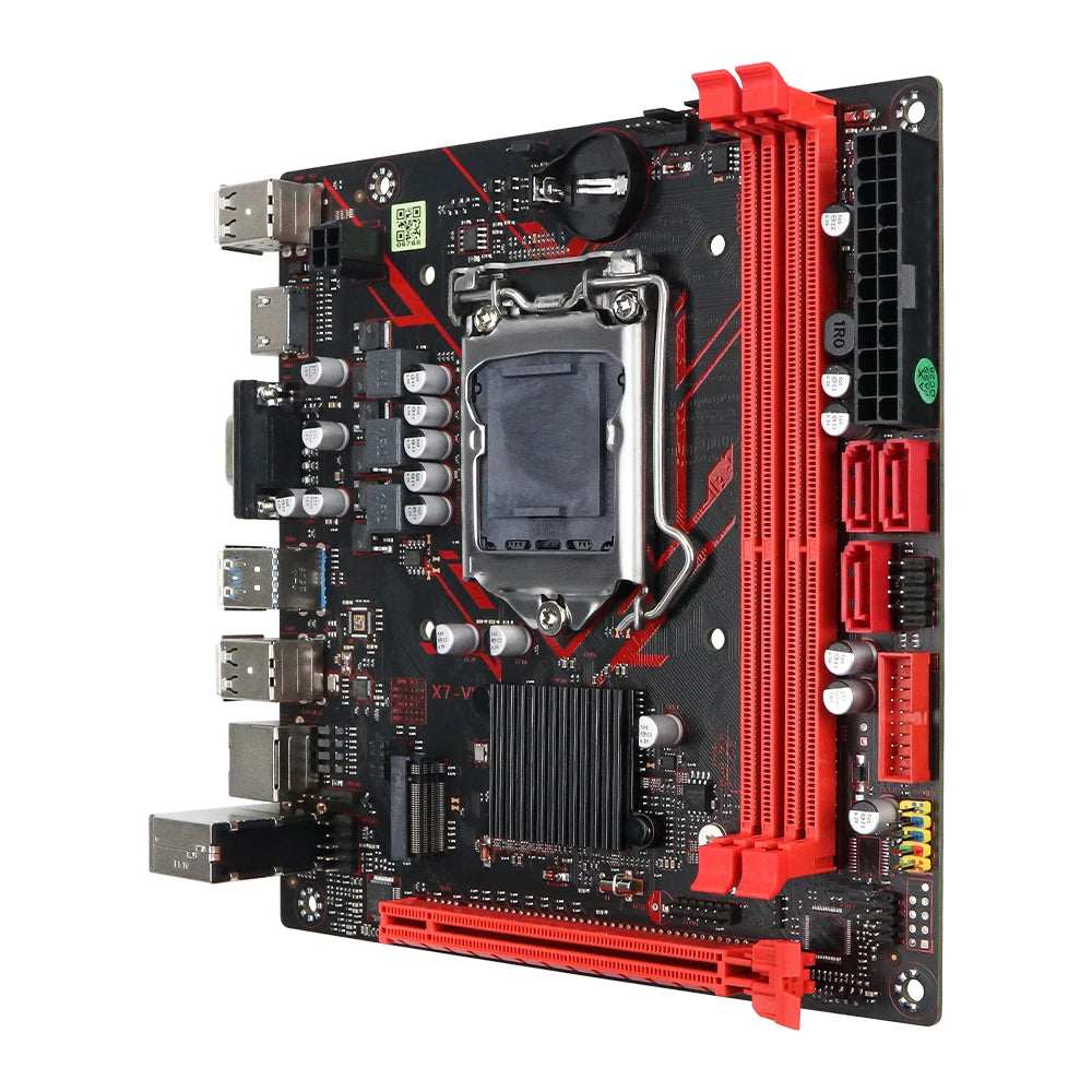SOYO B75M Motherboard M.2 NVME PCIEx8 DVI Supports Dual-channel DDR3 RAM Intel Core 2/3 Gen CPU LGA1155 for Gaming Computer