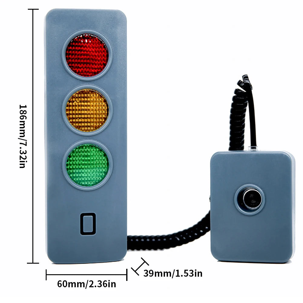 Car Guide Sensor Anti Collision Garage Smart Parking Device with Three Color Light Auto Parking System Stop Aid Battery Operated
